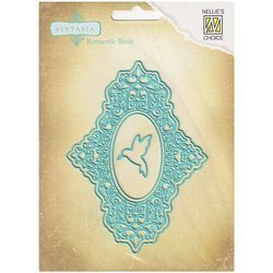 NELLIES Stanzform Präge Stanzschablone Scrapbooking Cutting Die, Rahmen Kolibri