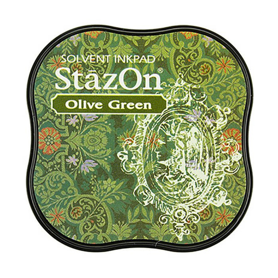 TSUKINEKO - Midi StazOn Stempelkissen - Olive Green