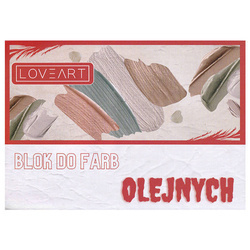 LOVEART Ölfarbblock 250g - 210x297mm