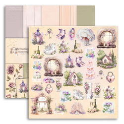 UHK 30x30cm doppelseitig Scrapbooking Basteln Papier - Memories Moments - Abdeckung