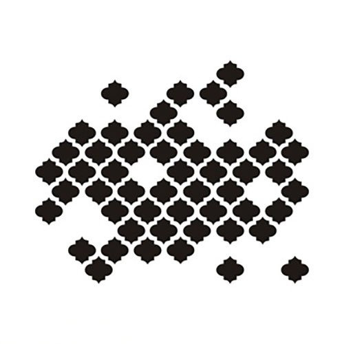 AGATERIA - Transparent Stempel Motivstempel -  Moroccan clover 1, Marokkanischer Klee 1 