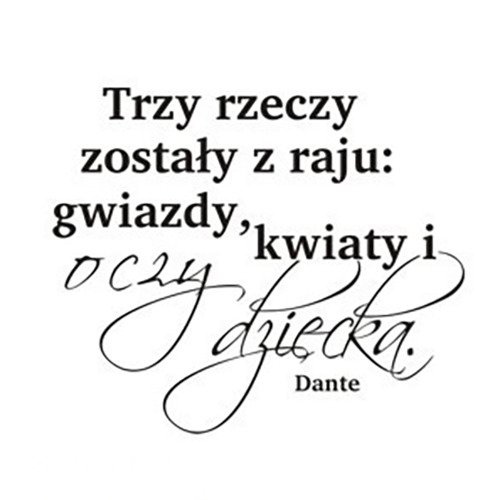 AGATERIA - Transparent Stempel Motivstempel Clear Stamp Trzy rzeczy zostały...- Untertitel PL 