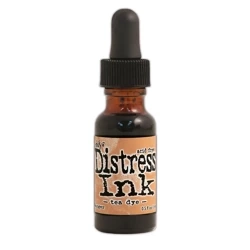 Distress Ink Reinker Nachfüller für Distress-Stempelkissen – Tea Dye