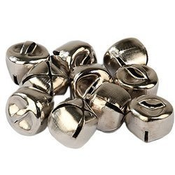 Silberne Glocken 10mm 12Stück
