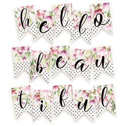 P13 Papier Hängen Benner Etiketten Tags Anhänger Hängeetiketten, Hello Beautiful