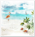 ITD Set 11 Stk 31x32cm einseitig Scrapbooking Papier 200g, Tropical Dreams