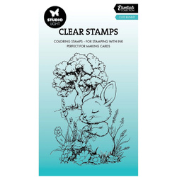 STUDIO LIGHT - Transparenter Stempel Clear Stamps -  Cute bunny
