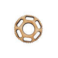 Holzverzierung Zahnrad Nr. 1 - Set mit 10 Stück - Decor