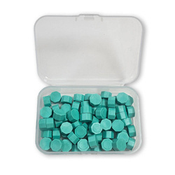 STAMPERIA - Wachsperlen - Wax beads - Wachs-Set - türkis 20 g