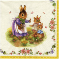 SERVIETTEN 1 Stück Motivservietten Decoupage Napkin 33x33cm, Spring Fantasy Easter