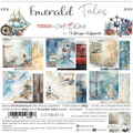 Scrapbooking Papier Set 15x15 - Craft o'clock - Emerald Tales