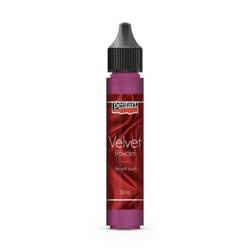 Samtpuder 30ml rot / rot - PENTART