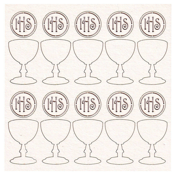 Kielich z hostią białe SC