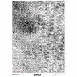 ITD Reispapier Decoupage Bastelpapier Serviettentechnik-R1587 - A4 Beton