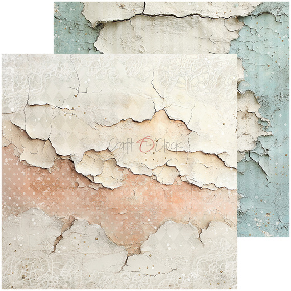 Scrapbooking Papier Set 20x20 - Craft o'clock - Sprites of Harmony mix
