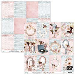 MINTAY 30x30cm doppelseitig Scrapbooking Craft Papier 240g, Her Story 06