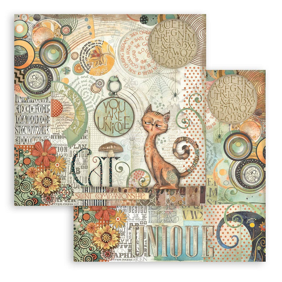 Scrapbooking Papier Set 30x30 - Furry Friends  - Stamperia