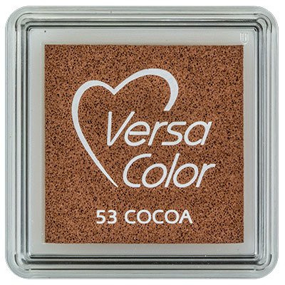 TSUKINEKO - Pigment Stempelkissen - Versa Color small 2,5 x 2,5 cm - Cocoa