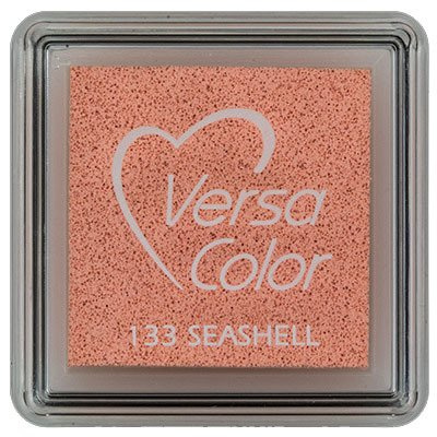 TSUKINEKO - Pigment Stempelkissen - Versa Color small 2,5 x 2,5 cm - Seashell