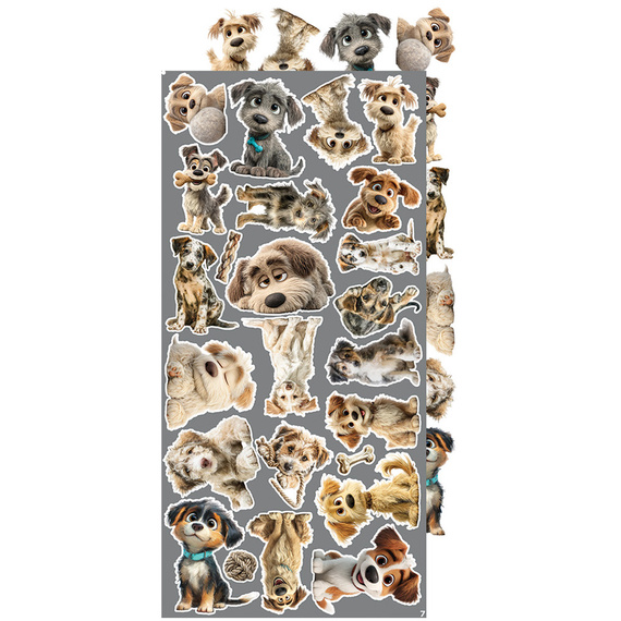 Scrapbooking-Zubehör-Set - Craft o'clock - Dogs