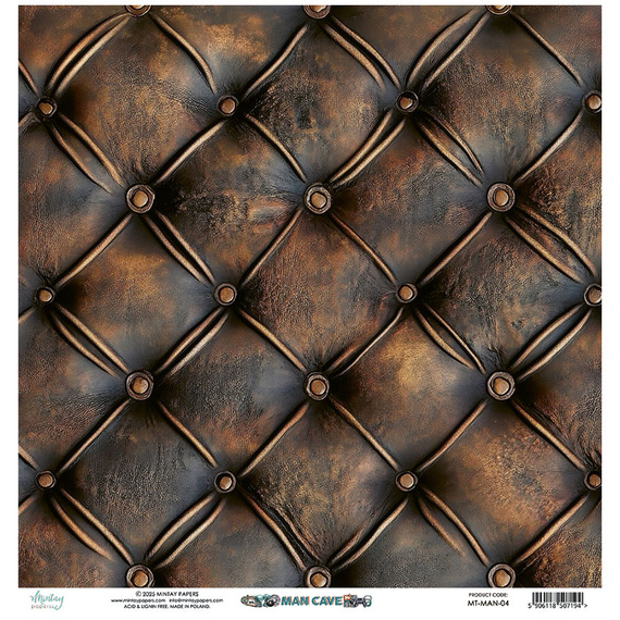 Scrapbooking Papier 30x30 - Mintay - Man Cave 04
