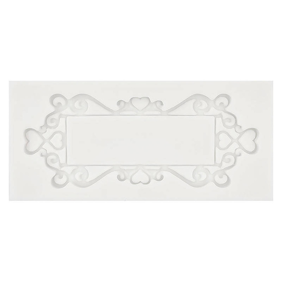 PENTART SILIKONFORM Mold Abformen Gießen Mould, Rahmen des Schildes