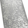 Dekorativer Aufkleber - silber