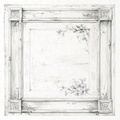 Reispapier-Set-Bastelpapier - ITD - RSM171 Dekorative Rahmen, vintage, shabby chic
