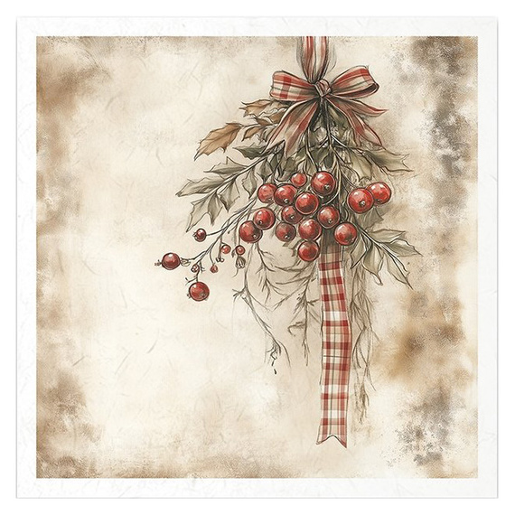 Reispapier-Set - Weihnachtsschmuck - RSM181 - Itd Collection